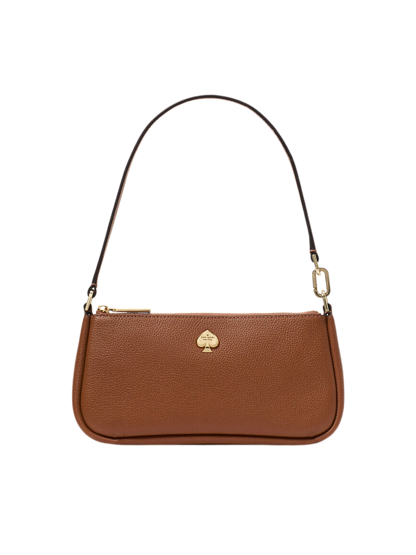 小物 Bless Leather Handle brown Paste Brown Leather Zip Satchel Shoulder Crossbody Bag Purse