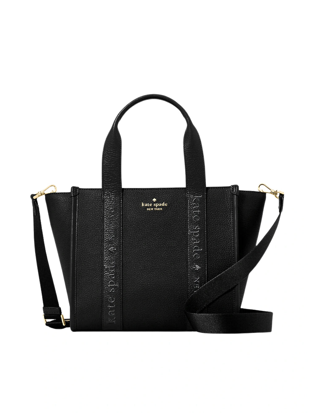 Kate-Spade-Kip-Leather-Small-Tote-Bag-Black