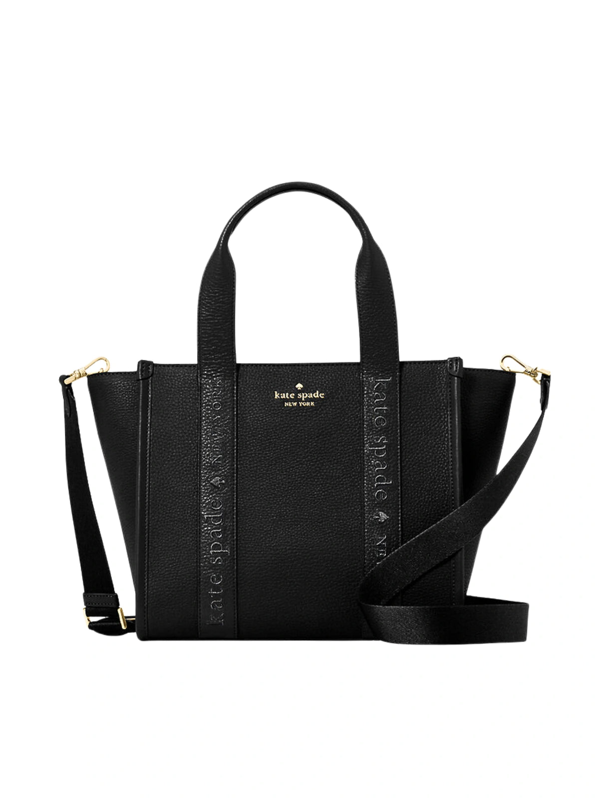 Kate-Spade-Kip-Leather-Small-Tote-Bag-Black