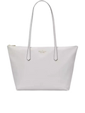 Kate-Spade-Kitt-Medium-Nylon-Tote-Platinum-Grey