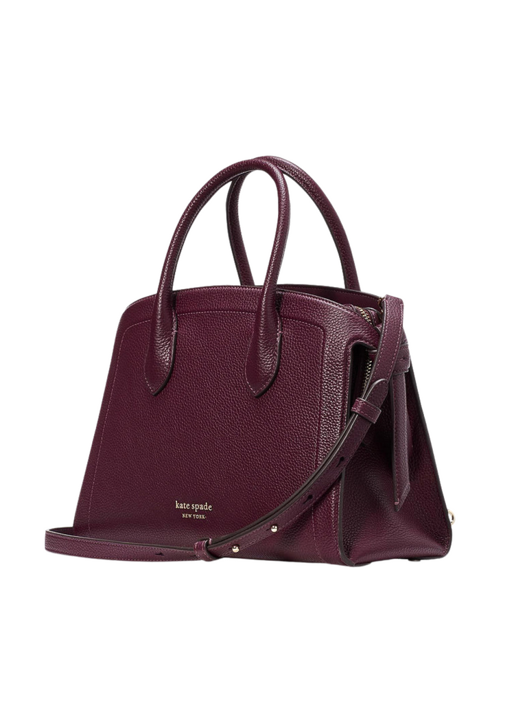 Kate-Spade-Knott-Medium-Zip-Top-Satchel-Deep-Cherry