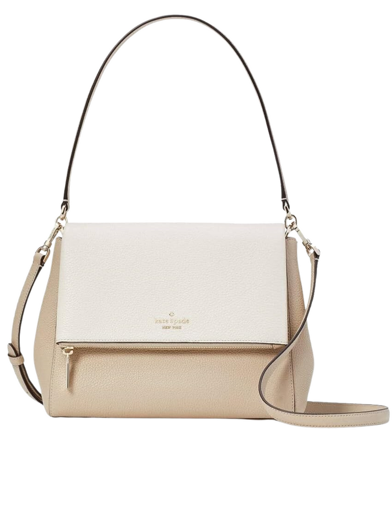 Kate-Spade-Leila-Medium-Flap-Shoulder-Bag-Colorblock-Light-Sand