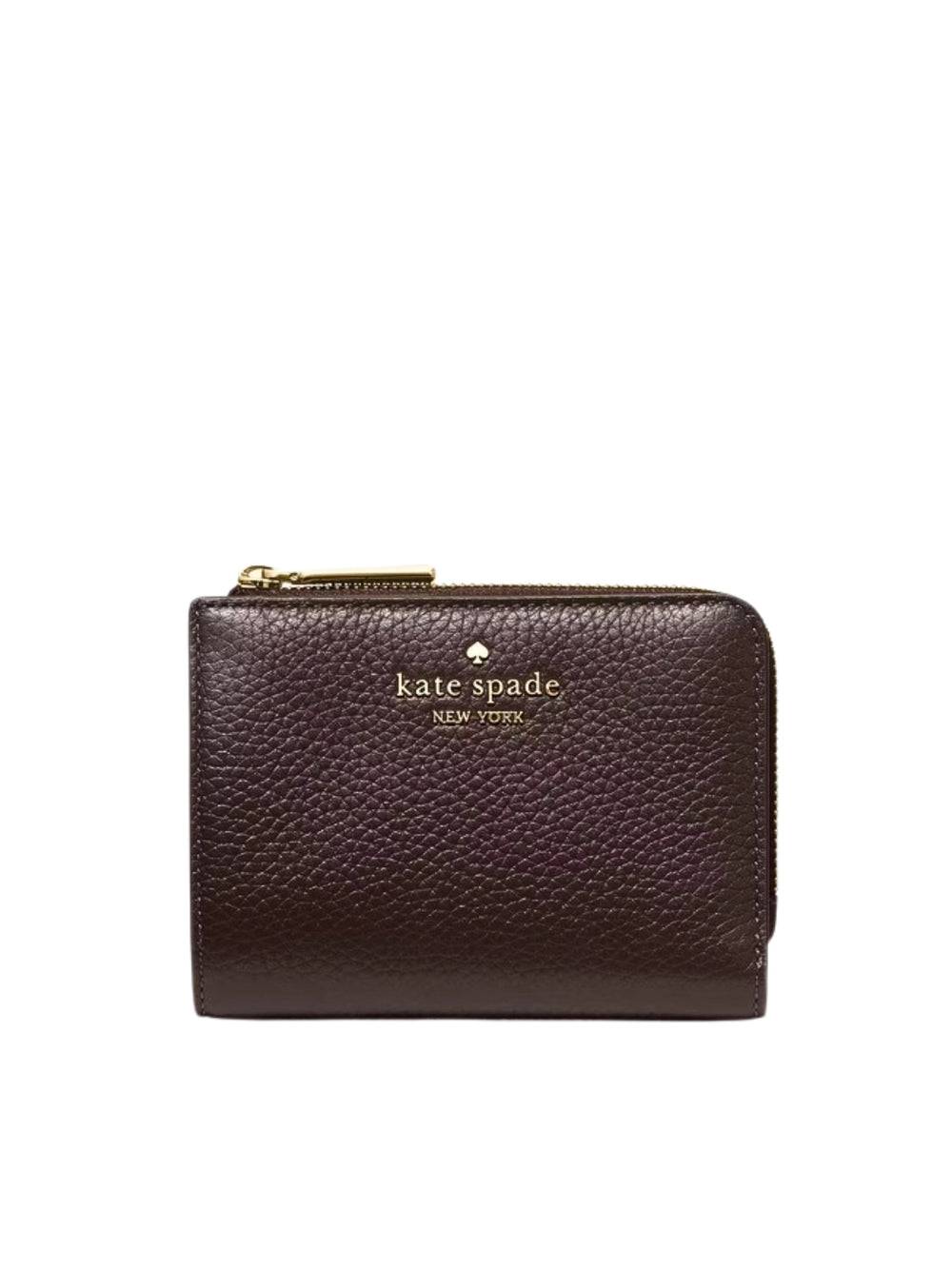 Kate-Spade-Lena-Pebbled-Leather-Small-L-Zip-Wallet-Hot-Fudge