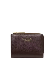 Kate-Spade-Lena-Pebbled-Leather-Small-L-Zip-Wallet-Hot-Fudge