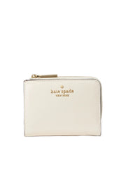 Kate-Spade-Madison-Saffiano-Leather-Small-L-Zip-Wallet-Meringue