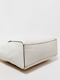 Kate Spade Monica Satchel Pebbled Leather Buttermilk