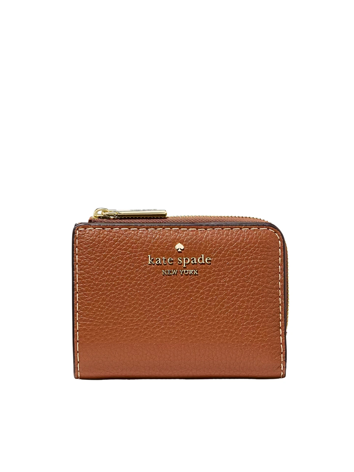 Kate-Spade-Pick-Stitch-Small-L-zip-Wallet-Warm-Gingerbread
