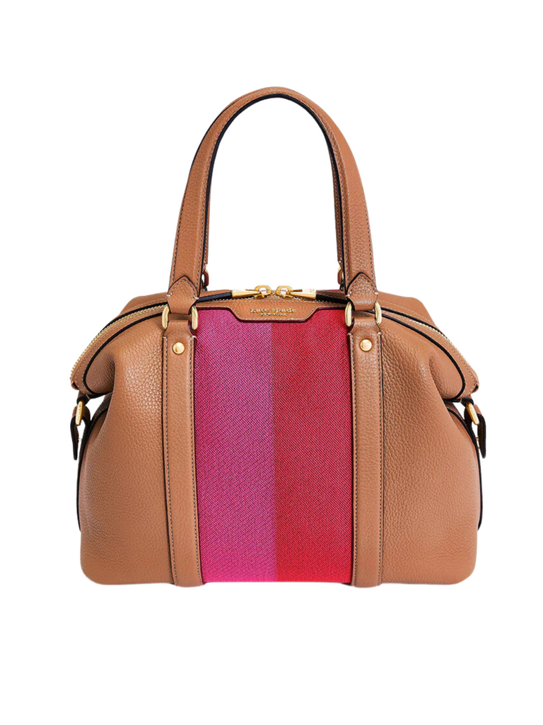 Kate-Spade-Racing-Stripe-Faye-Medium-Satchel-Bungalow-Multi