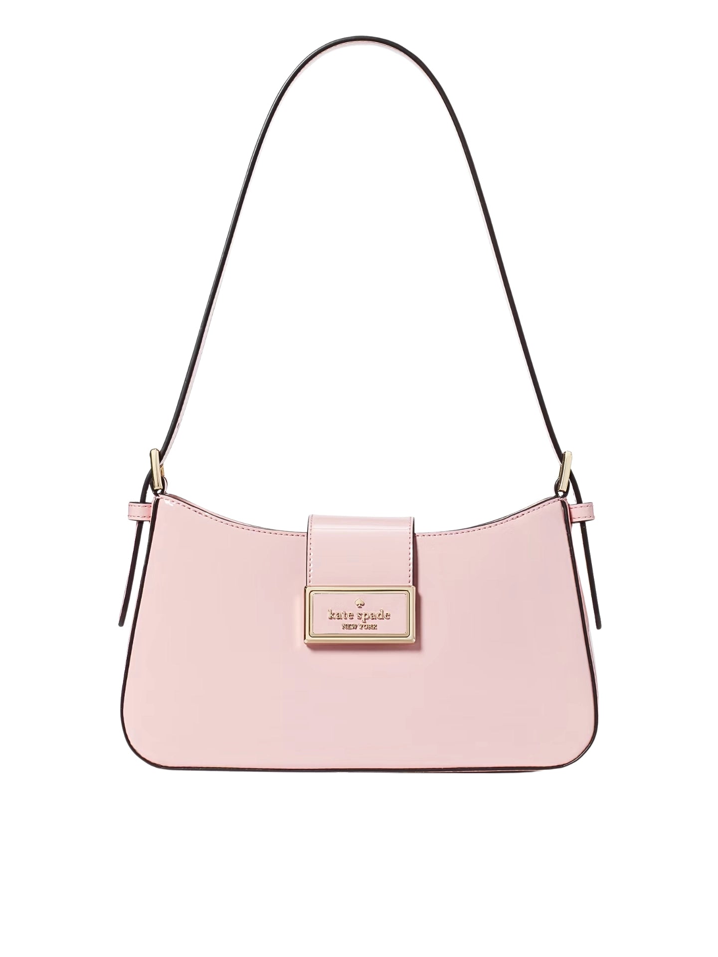 Kate-Spade-Reegan-Patent-Fabric-Small-Shoulder-Bag-Tea-Rose