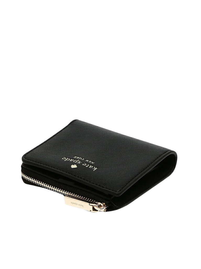 Kate-Spade-Schuyler-Small-Zip-Bifold-Wallet-Black