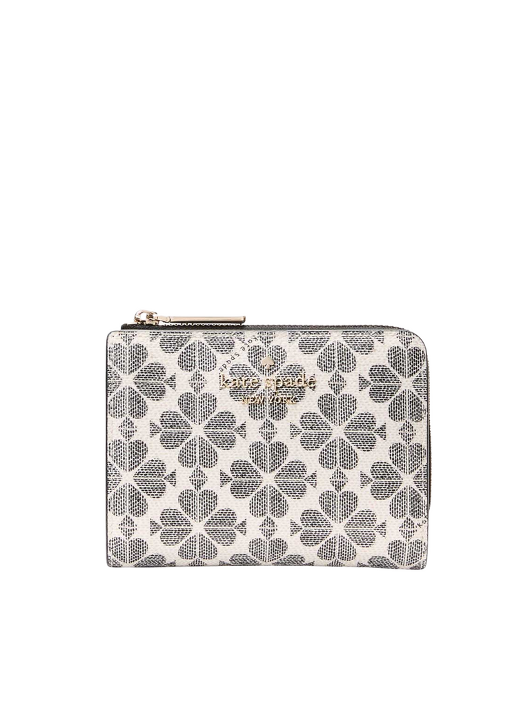 Kate-Spade-Signature-Spade-Flower-Small-L-Zip-Wallet-Black-Multi