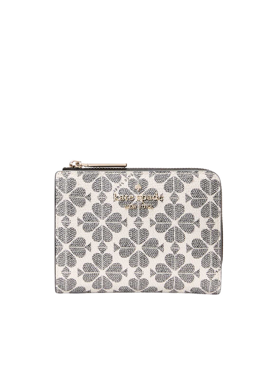 Kate-Spade-Signature-Spade-Flower-Small-L-Zip-Wallet-Black-Multi