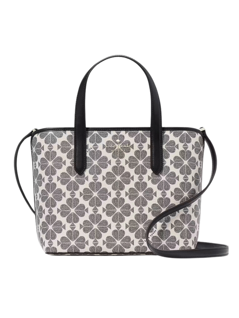 Kate spade black and white tote best sale