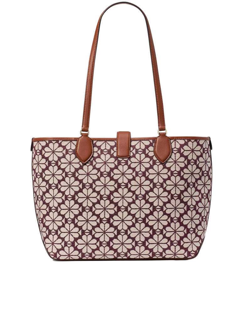 Kate-Spade-Spade-Flower-Jacquard-Medium-Open-Tote-Burgundy-Multi