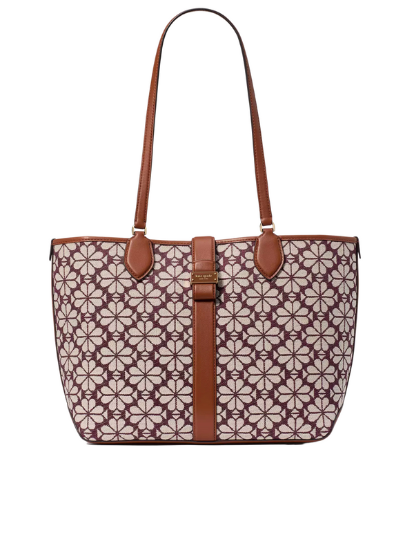 Kate-Spade-Spade-Flower-Jacquard-Medium-Open-Tote-Burgundy-Multi