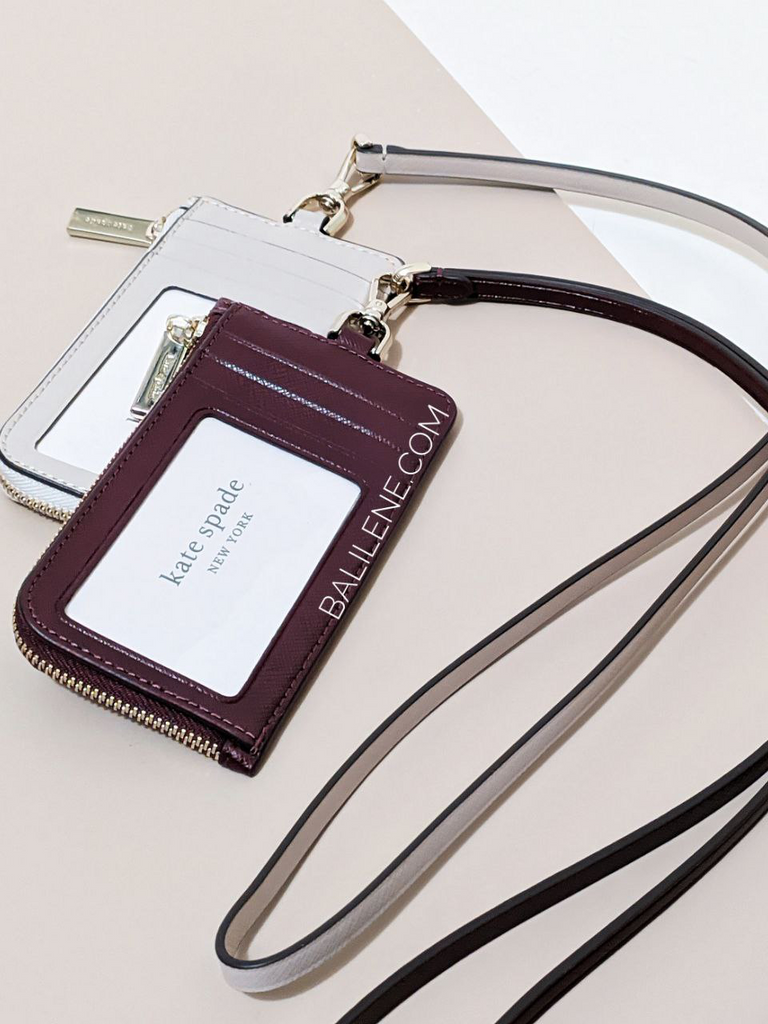Kate Spade Staci Card Case Lanyard Tusk Balilene