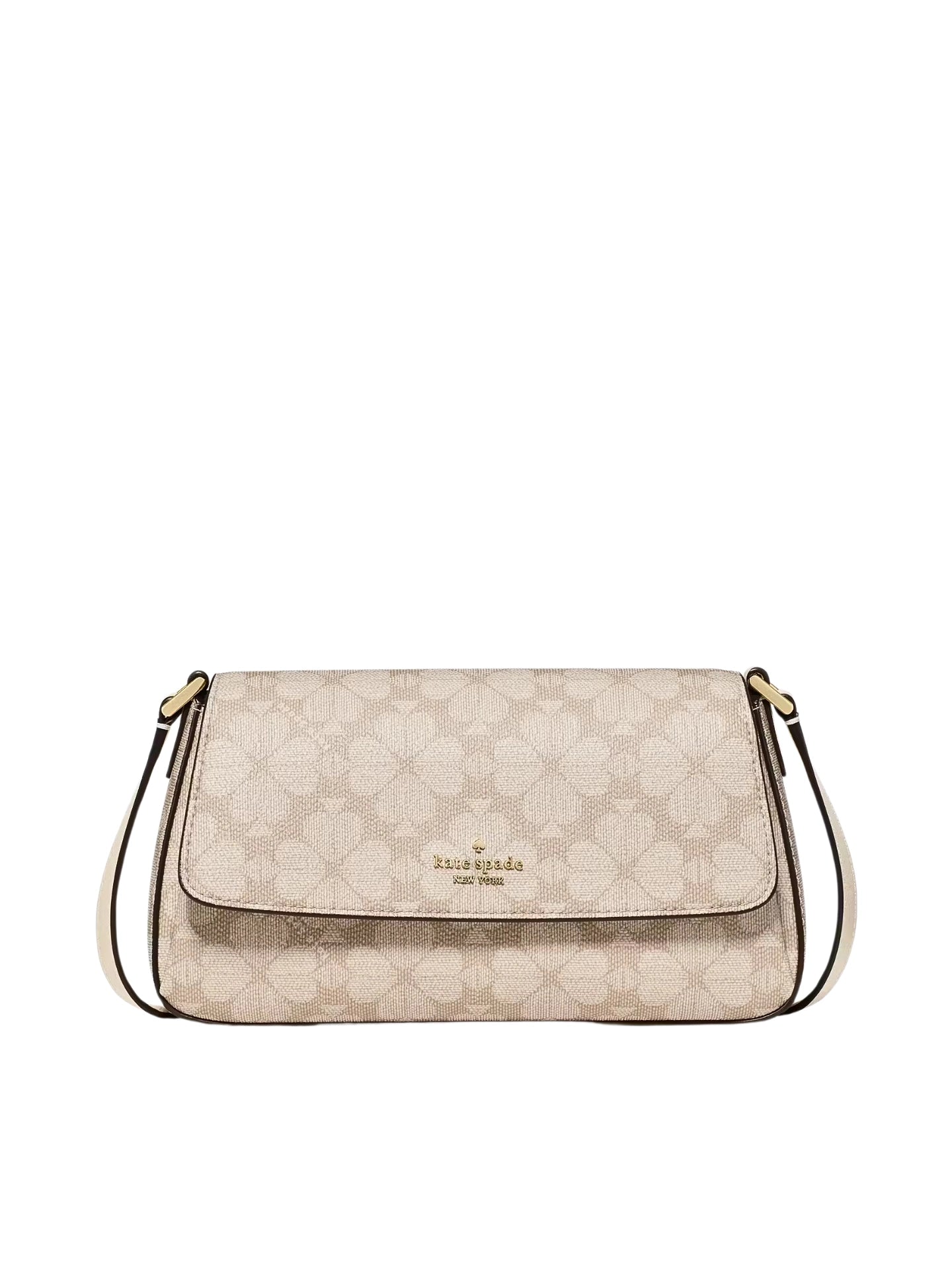 Kate-Spade-Sutton-Spade-Flower-Mini-Flap-Crossbody-Dark-Beige-Moon-Dust