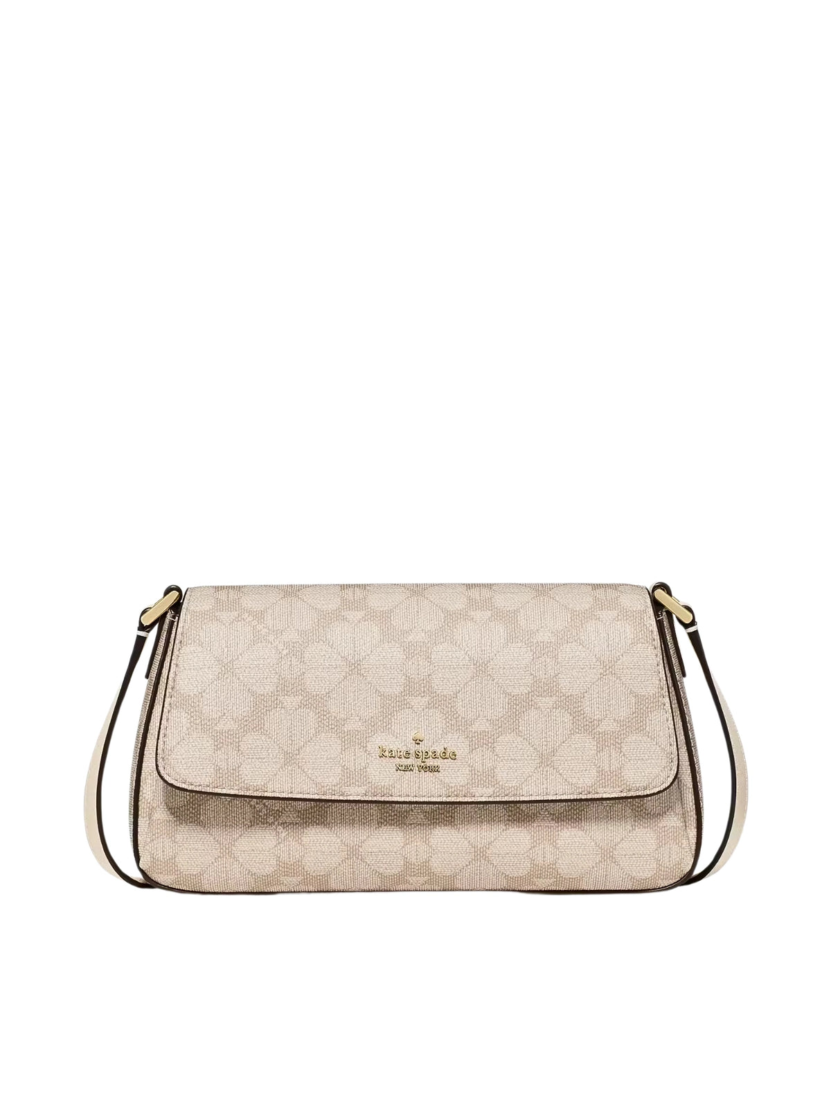 Kate-Spade-Sutton-Spade-Flower-Mini-Flap-Crossbody-Dark-Beige-Moon-Dust