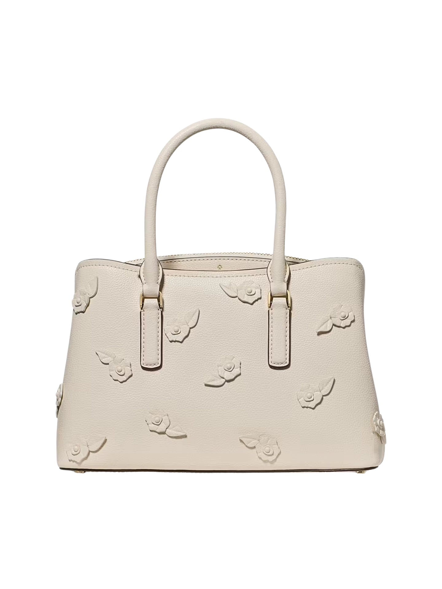 Kate-Spade-Thompson-Street-Floral-Small-Satchel-Bag-Cashew-Milk