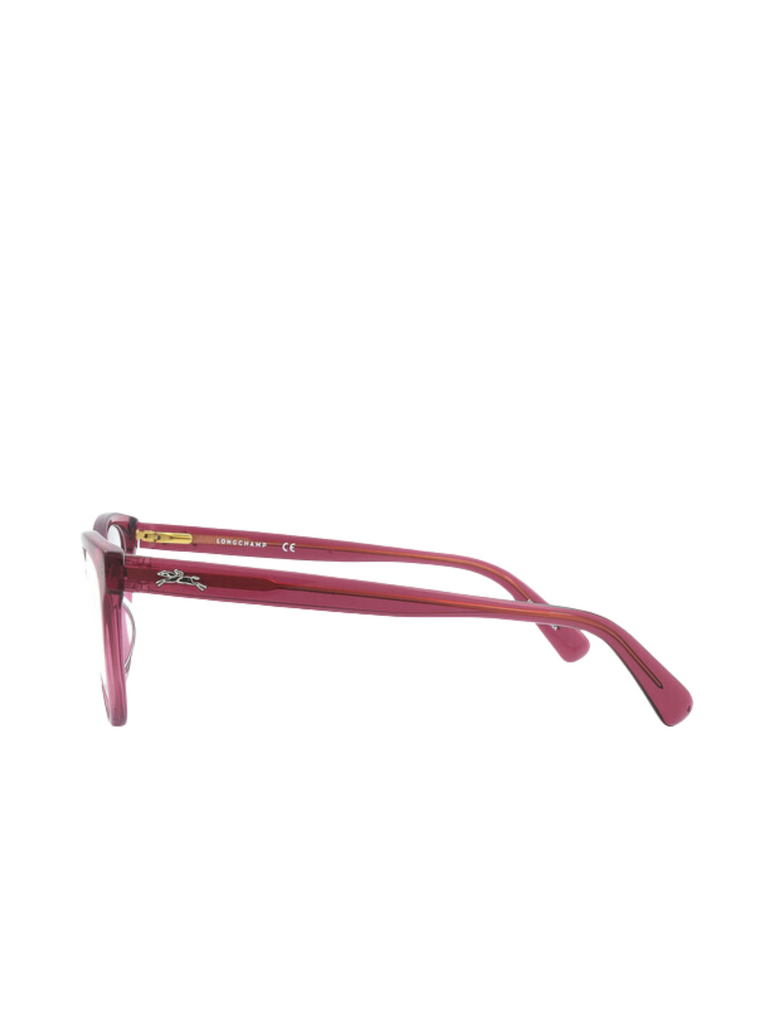 Longchamp-Demo-Cat-Eye-Ladies-Eyeglasses-Red