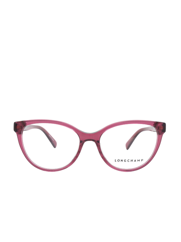 Longchamp-Demo-Cat-Eye-Ladies-Eyeglasses-Red