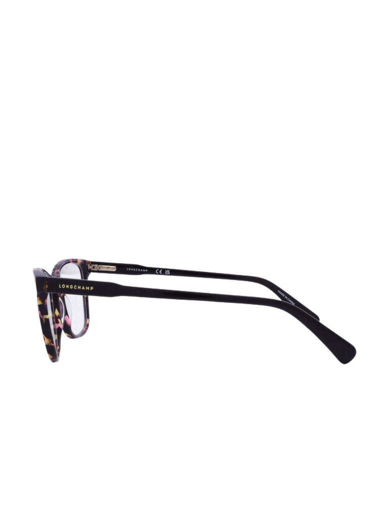 Longchamp-Demo-Square-Ladies-Eyeglasses-Marble-Purple