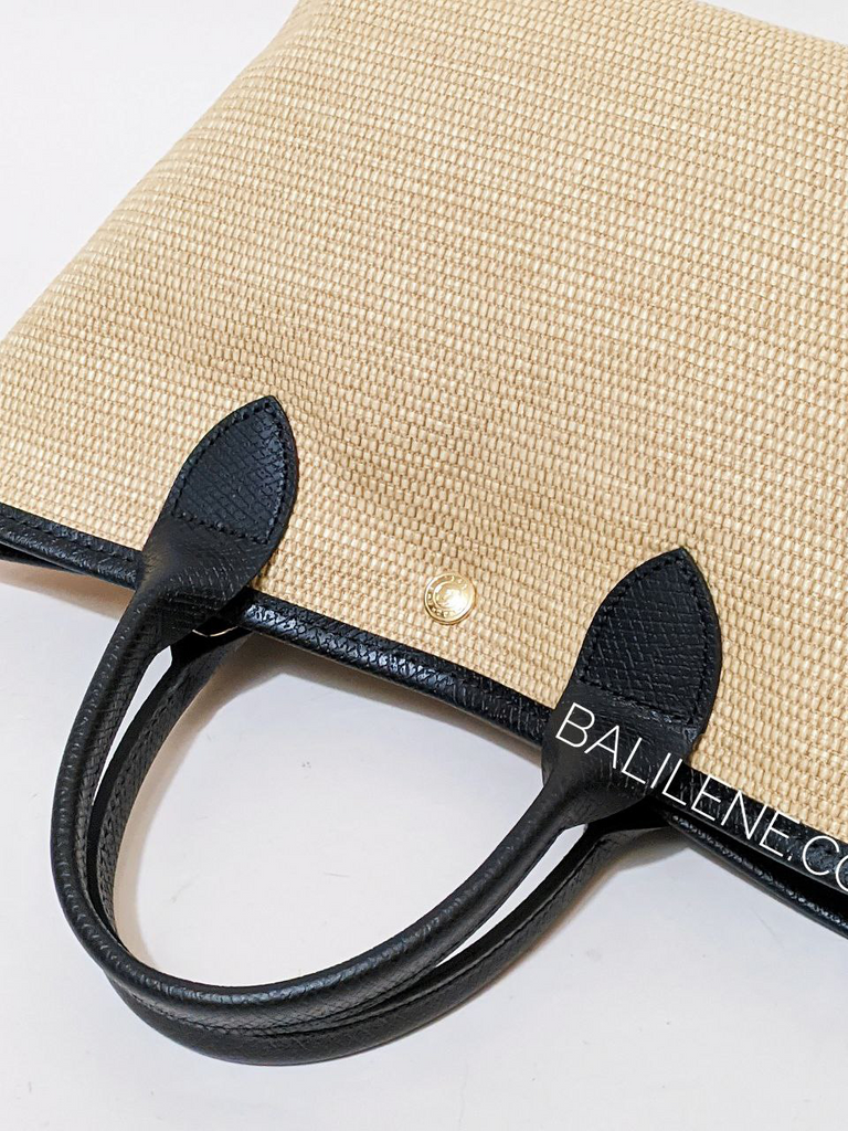 Longchamp Le Panier Pliage Small Basket Bag Black – Balilene