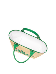 Longchamp Le Panier Pliage Small Basket Bag Green