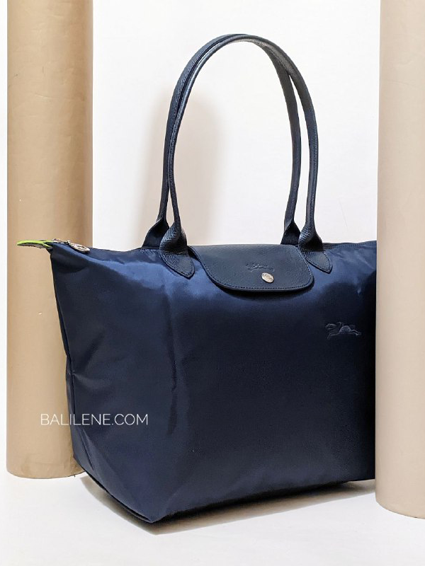 Longchamp Le Pliage Green Large Shoulder Bag Marine