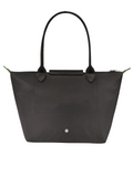 Longchamp Le Pliage Green Medium Shoulder Bag Black