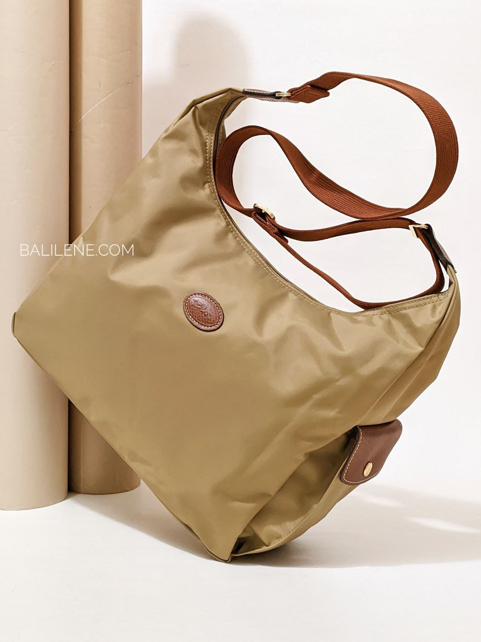 Longchamp Le Pliage Hobo Desert