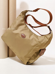 Longchamp Le Pliage Hobo Desert