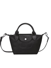 Longchamp-Le-Pliage-Neo-Extra-Small-Top-Handle-Black