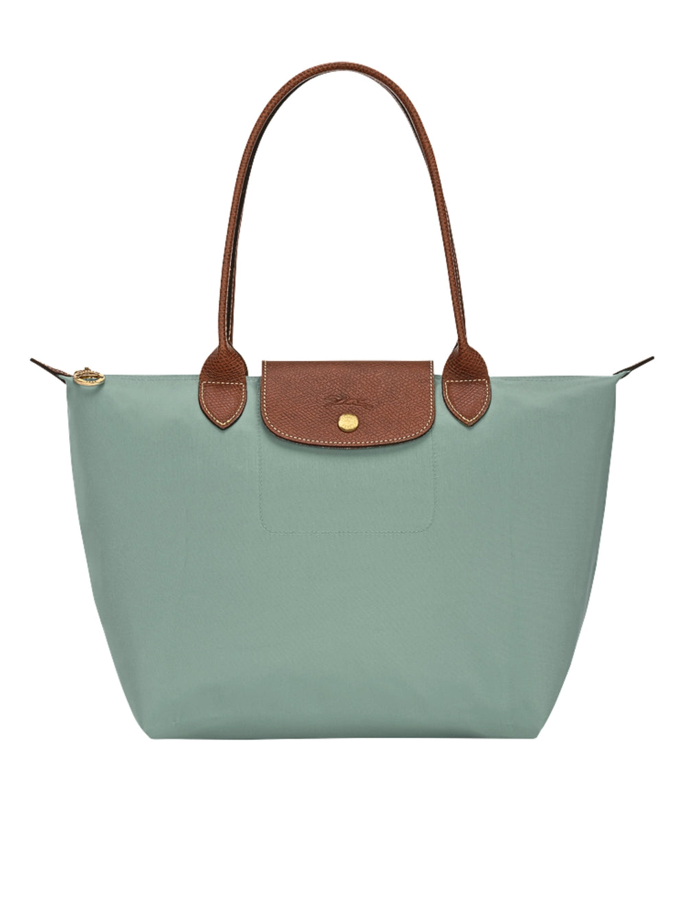 Longchamp-Le-Pliage-Original-Medium-Shoulder-Bag-Celadon