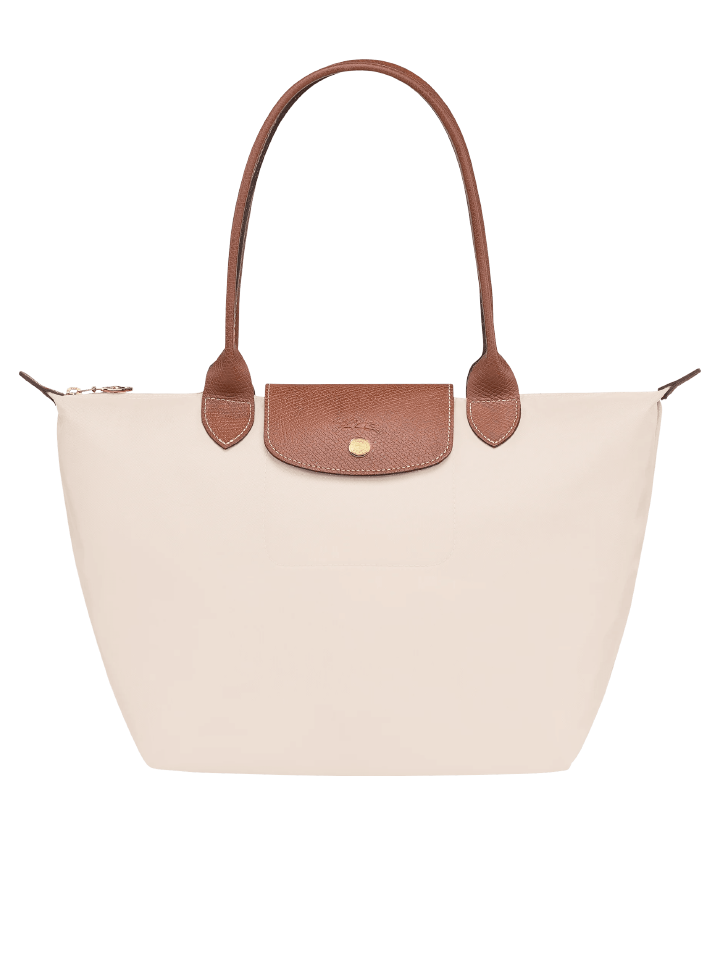 Longchamp le sales pliage beige medium