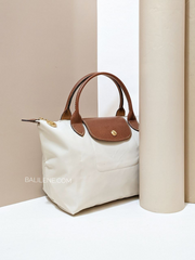 Longchamp Le Pliage Original Small Top Handle Bag Paper