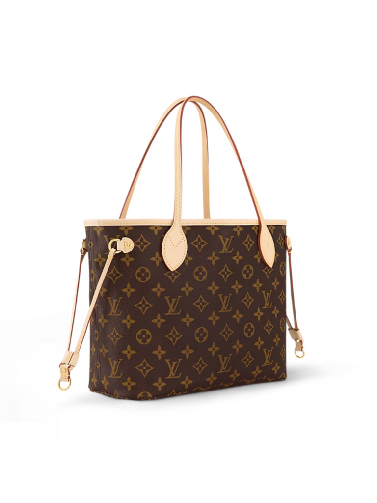 Louis-Vuitton-Bolsa-Neverfull-PM-Monogram-Beige