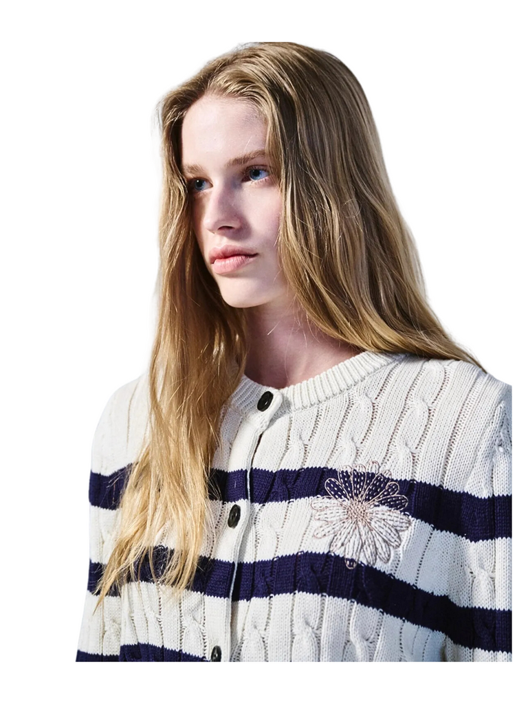 Mardi-Cotton-Cardigan-Round-Neck-Stripe-Ivory-Beige