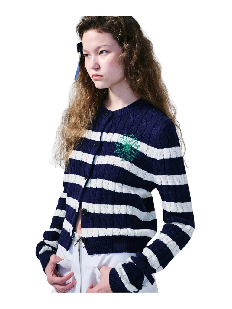 Mardi-Cotton-Cardigan-Round-Neck-Stripe-Navy-Green