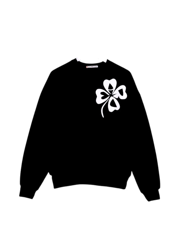 Mardi-Mercredi-Sweatshirt-Clovermardi-Black-Cream