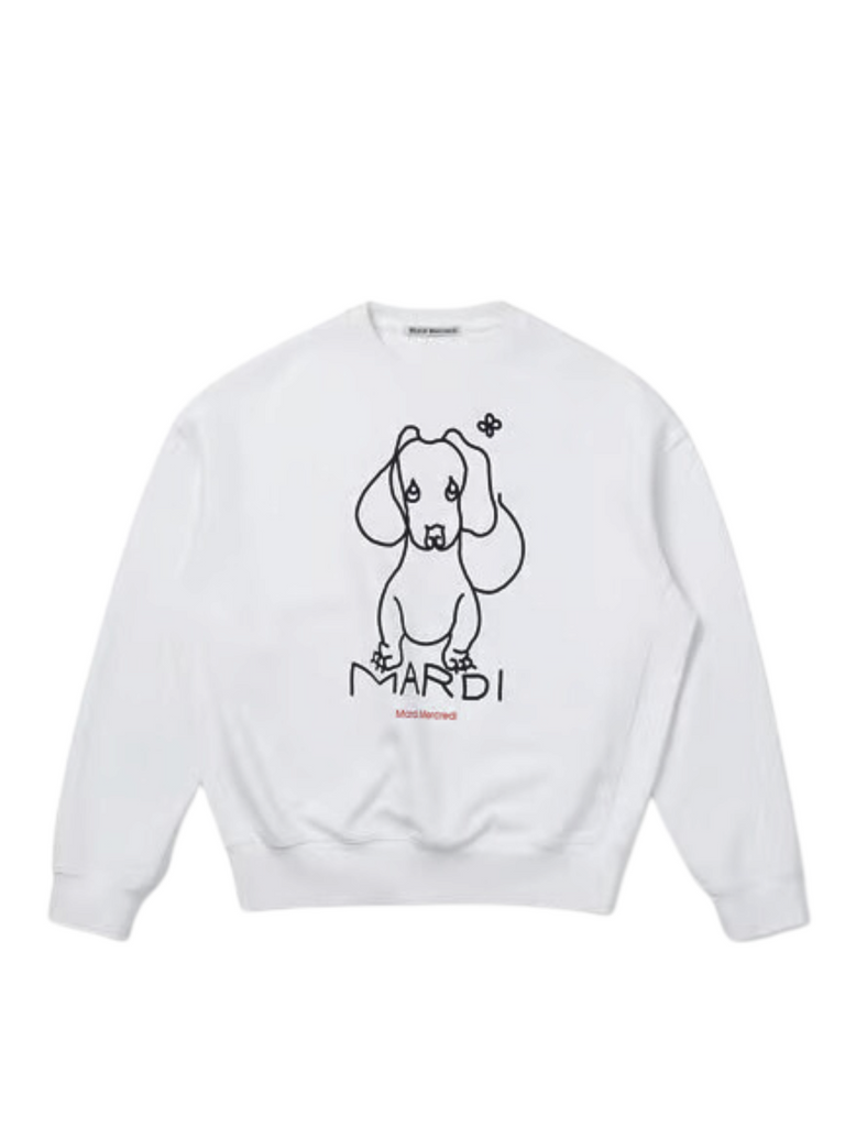 Mardi-Mercredi-Sweatshirt-Ddanji-CH.02-White-Black