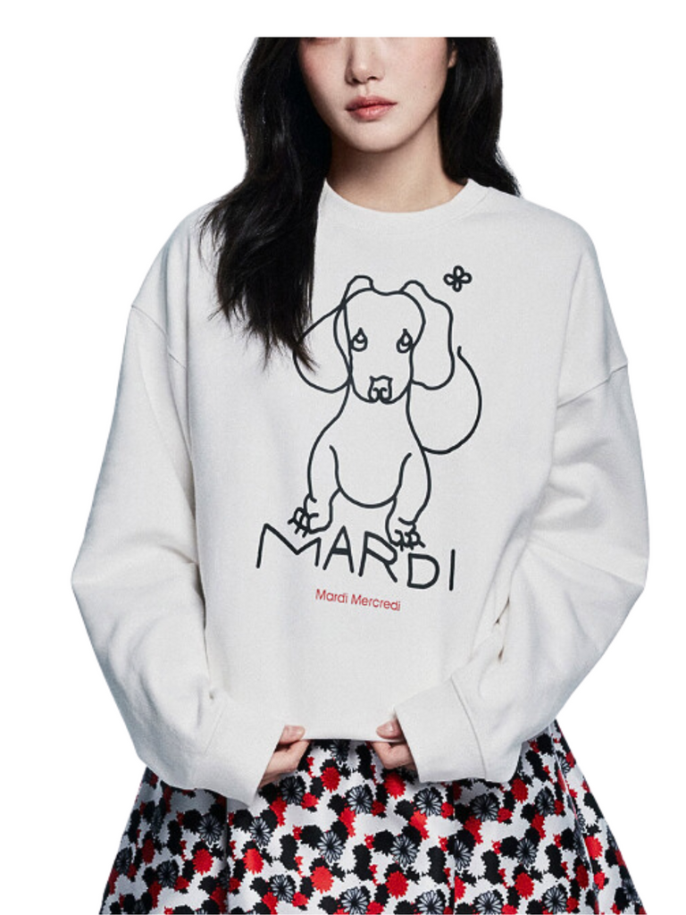 Mardi-Mercredi-Sweatshirt-Ddanji-CH.02-White-Black