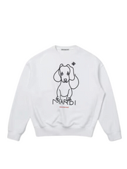 【予約中！】 White CH.02 Ddanji Sweatshirt Mercredi Mardi Black Balilene – トップス