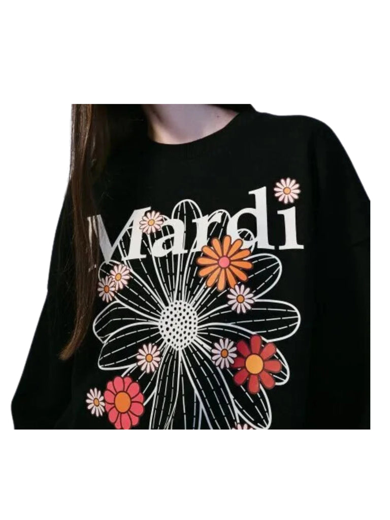 Mardi-Mercredi-Sweatshirt-Flowermardi-Blossom-Black-Cream