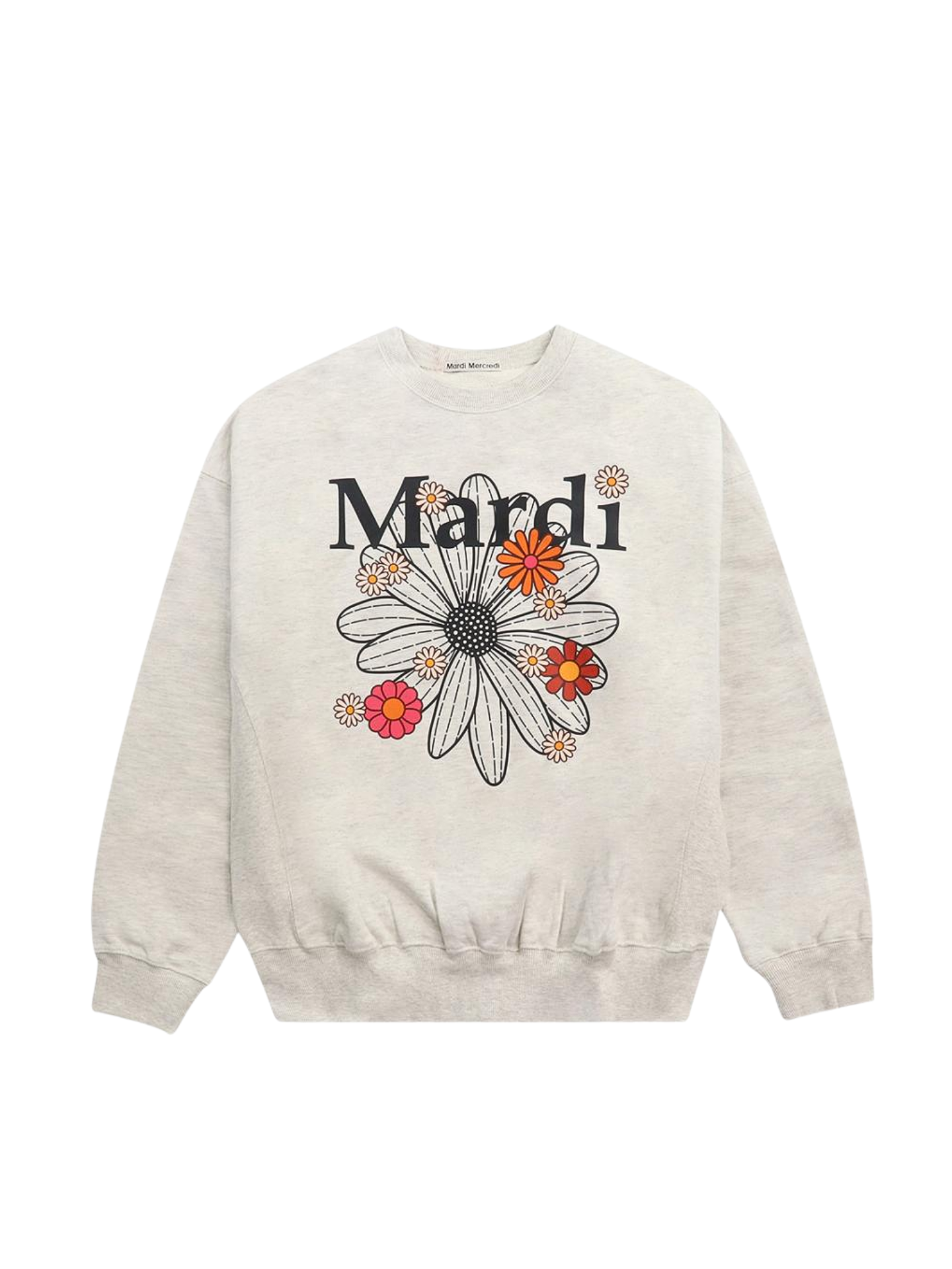 ●Mardi Mercredi●UNISEX SWEATSHIRT NEEDLEWORK_OATMEAL GREEN Amazon.co.jp: mardi mercredi FLOWERMARDI SWEATSHIRT Flower