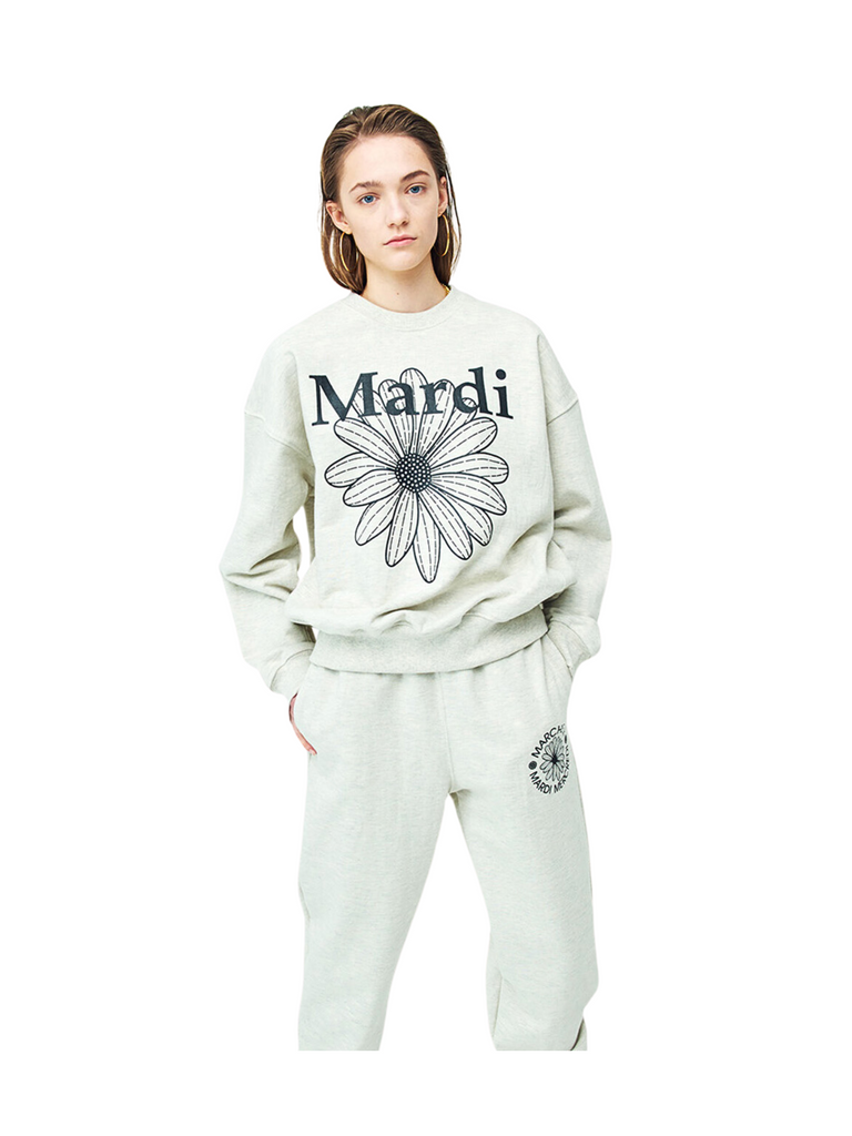 Mardi-Mercredi-Sweatshirt-Flowermardi-Blossom-Oatmeal-Black