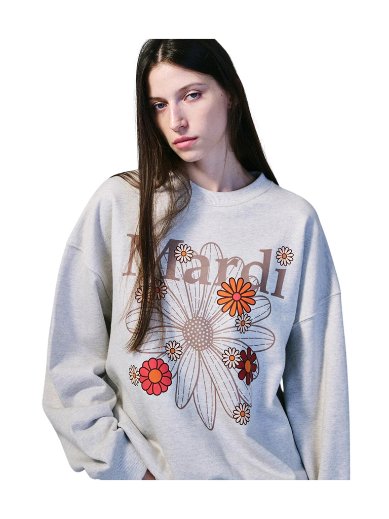 Mardi-Mercredi-Sweatshirt-Flowermardi-Blossom-Oatmeal-Taupe