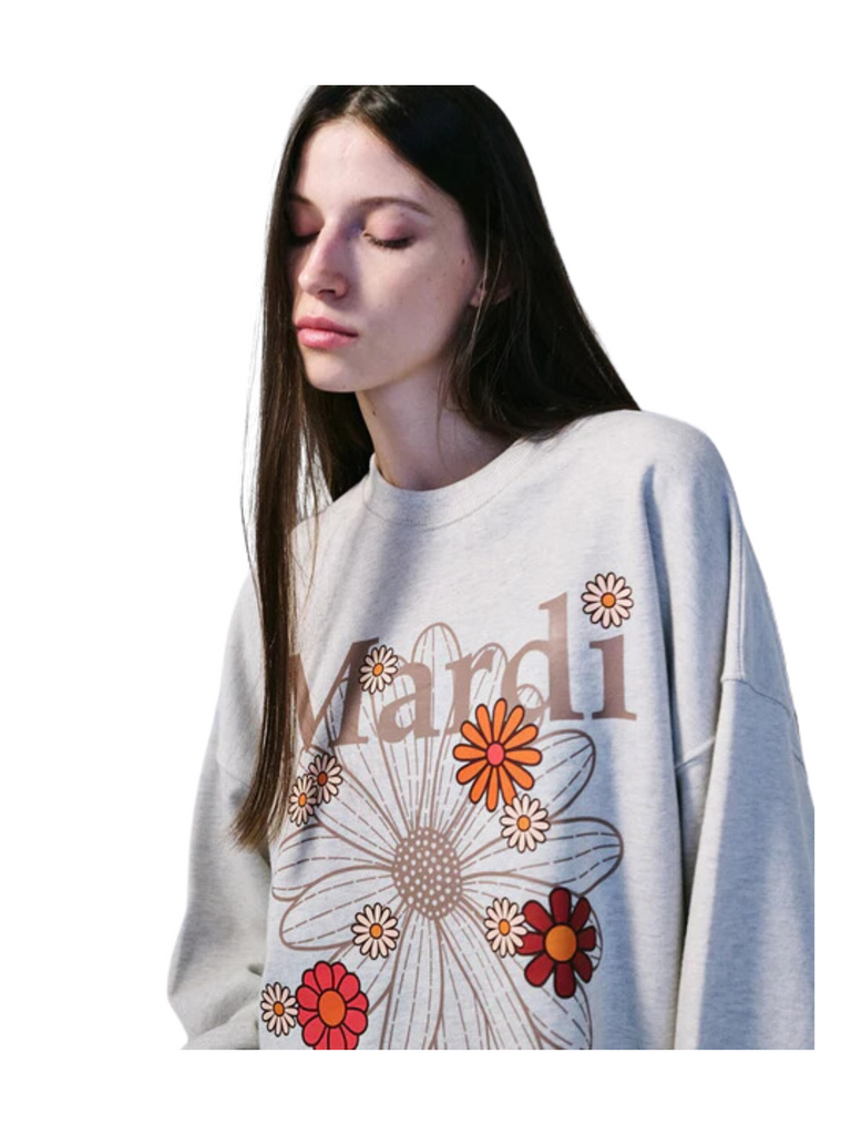 Mardi-Mercredi-Sweatshirt-Flowermardi-Blossom-Oatmeal-Taupe