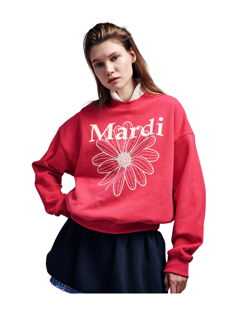 Mardi-Mercredi-Sweatshirt-Flowermardi-Blossom-Red-Ivory