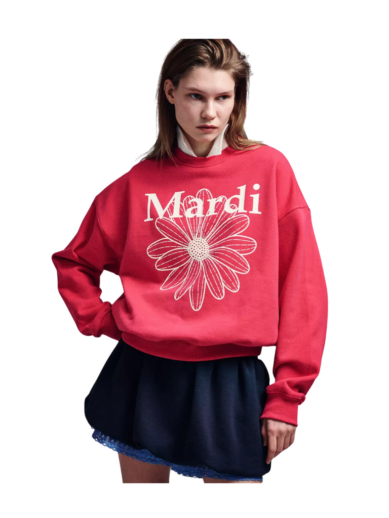 Mardi-Mercredi-Sweatshirt-Flowermardi-Blossom-Red-Ivory